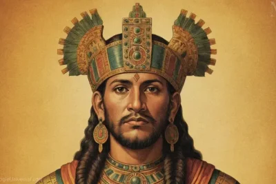 Ilustración vintage de Viracocha