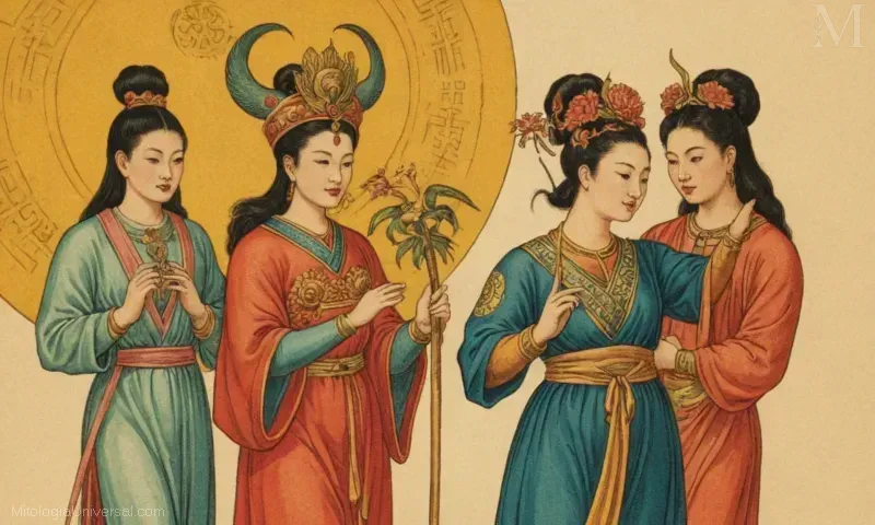 Ilustración vintage que representa Orígenes y su evolución de la figura mitológica china Xiwangmu como mujer divina. La pieza muestra la interacción entre la mitología y el género en las sociedades antiguas. pythonimport PILfrom PIL import Imagefrom io import Bytes I#Definir el número de niveles para una imagenum_levels = 9def create_image(level): # Calcular un valor RGB aleatorio dentro de una gama r = (level // 10) 50 g = (level % 10) + 1) 50 b = (level + 50 int(level % 100)) 10 # # Itear a través de cada nivel dentro del reino para i en rango(num_nivels): altura = base_copy_HEIGHT - copy_of_image_AS_OF(i) ancho = base_copy_WIDTH - (i 40) # Cargar una parte de la lista de píxeles de la imagen x_pos = int(base_copy.getixel(y, x) > ) y_pos = int(x_pos / 256) pixels.append( base_image= copy_of_image.putext(create_image(i))# Crear una nueva imagen PIL para mantener el nuevo conjunto de pixelsnew_image_path = path_to_your_new_image.jpg# Guardar las imágenes modificadas en new_image_pathImage.open(BytesIO(copy.copy_image(base_copy, new_image_path))) con open(new_image_path, wb) como img_file: img_file.write(copy_of_image.tobytes()))